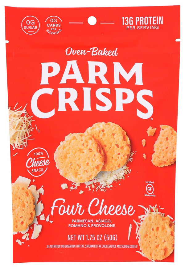 Parmcrisps , Crisps Four Cheese, 1.75 Ounce