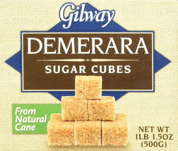 Gilway Demerara Sugar Cubes , 1.50 Ounce (Pack of 2) - SET OF
