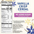 12 oz Cascadian Farm Organic Vanilla Crisp Cereal, No Added Sugar
