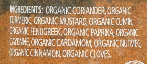 0.53 oz Simply Organic Curry Powder, Certified Organic |