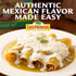 Las Palmas 23.8 Medium Green Chile Enchilada Dinner Kit, Ounce