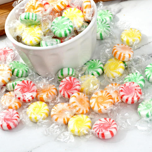 2 150 Fruity Starlight Hard Candy, Pound Bulk Candy (Approx. pcs.), Individually Wrapped Hard Candy, Fruit Starlights