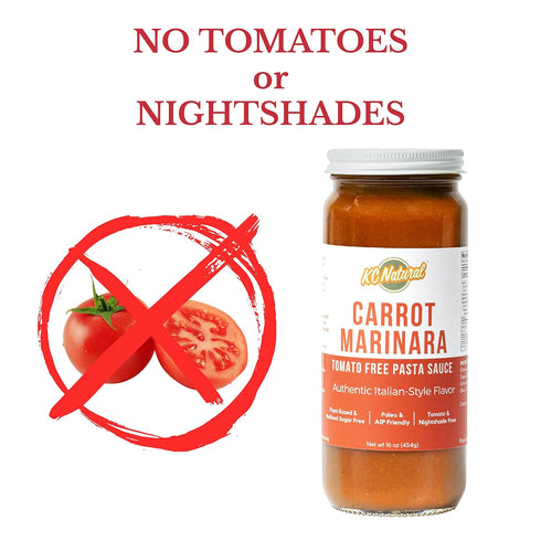 KC Natural - Paleo AIP No Tomato Carrot Marinara, 16 oz