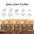 Dozy Packets, Multipack 12-Pack Oats Overnight Oatmeal Chocolate Peanut Butter with Rolled Oats, Chia Seeds, and Date