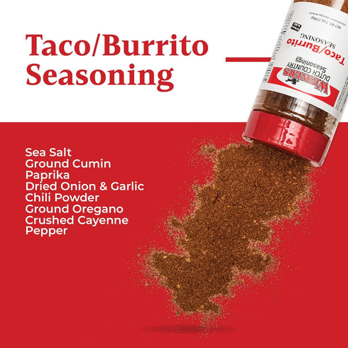 Weavers Dutch Country Seasonings LLC Taco/Burrito Seasoning