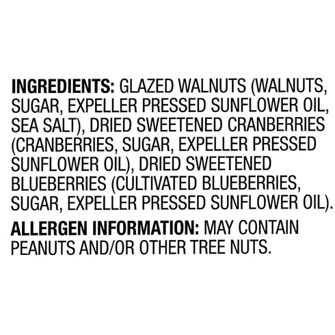 0.85 15 Count (Pack 1) Orchard Valley Harvest Glazed Walnuts and Berries Salad Toppers, Ounce Bags, Non-GMO, No