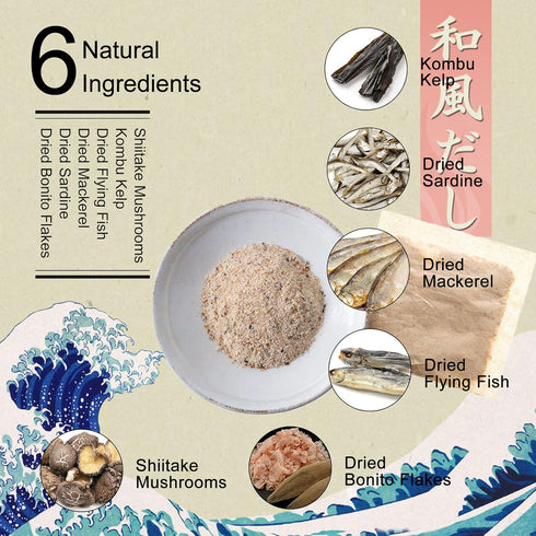 Grelim Dashi Stock Japan Dashi Soup, 18 Packets, Natural Ingredients, Additive Free, MSG Free, 8g x 18 Pacs