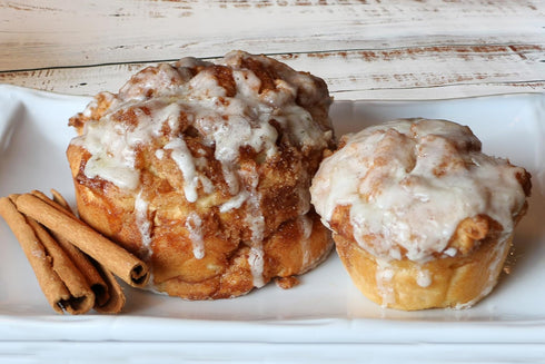 15.2 oz Mom's Place Gluten-Free Cinnamon Swirl Bun or Cinnamon Roll Mix, Vegan, Nut Free, Dairy Free & Soy Free