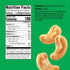 Roasted and Salted Whole Cashews Emerald Nuts (1-Pack), 5oz Resealable Bag, Kosher Certified