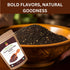 SPICY ORGANIC Indian Black Mustard Seeds, 4 oz, Whole Pure Natural Dried Mustard Seed for Cooking & Seasoning