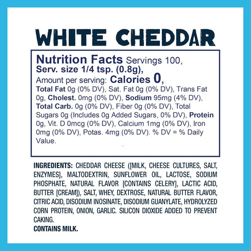 Kernel Season's Popcorn Seasoning, White Cheddar, 2.85 oz, Pack of 6