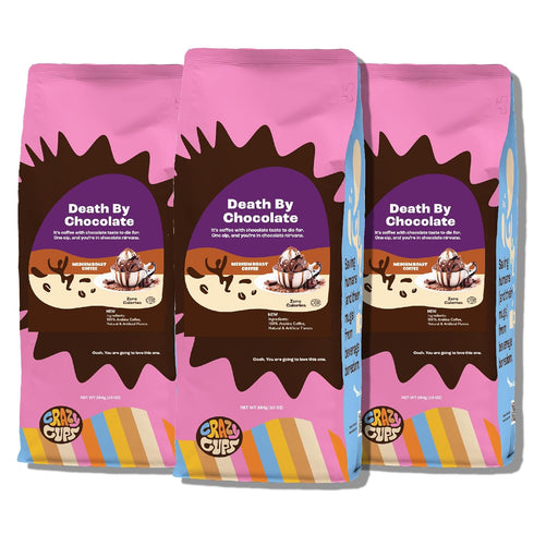 Crazy Cups Death By Chocolate 3 X 10 Oz