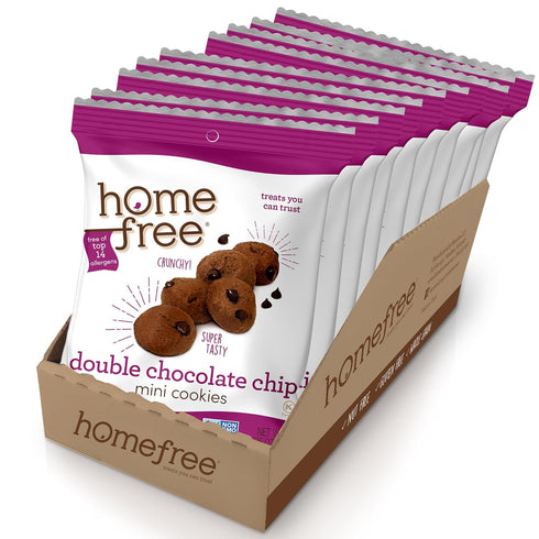 Homefree Treats You Can Trust Gluten Free Mini Cookies, Single Serve, Double