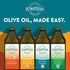 Pompeian Made Easy Bake Olive Oil, 16 Fl Oz, Ultra Light Taste for Baking Brownies and Cakes, Non-GMO