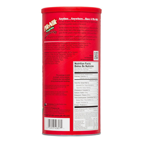 Pik-Nik 255g/9 oz. Ketchup Fries, Thick Cut Potato Sticks, (Imported from Canada)