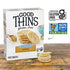 6-3.5 oz Good Thins Sesame Rice Snacks Gluten Free Crackers, Bulk Snack Crackers, Boxes
