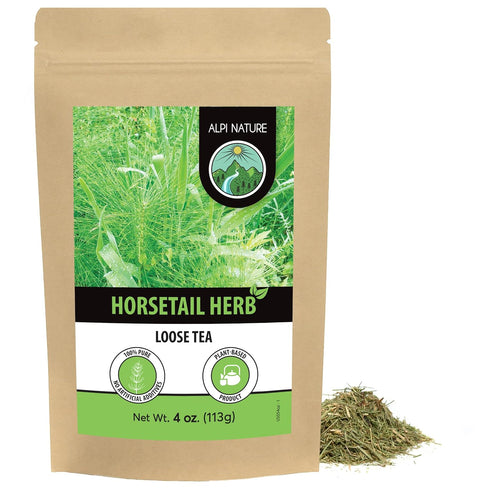 Alpi Nature Horsetail Herb 4 oz 113g, Dried Horsetail Herb for Tea