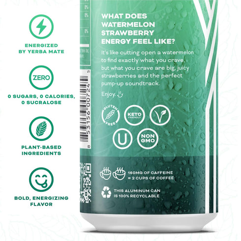 Pack, 0 0 0 16oz (12 Pack) Yerba Energy Beverage - Variety Power Sugar, Calories, Carbs. Yerbae is Energized by Yerba