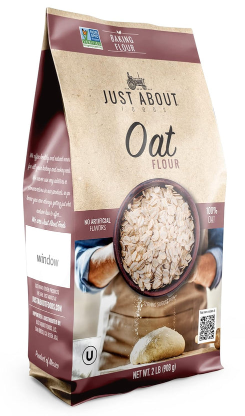 Oat Flour 2 LB | Rich in Dietary Fiber | Helps with