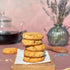 4.85OZ (Pack 1) European Lemon-Lavender Cookies, Sugar Free, Vegan, Low Carb, Dairy Free, Gluten Free, Flche Healthy