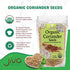 Jiva USDA Organic Coriander Seeds Whole, 7 Ounce
