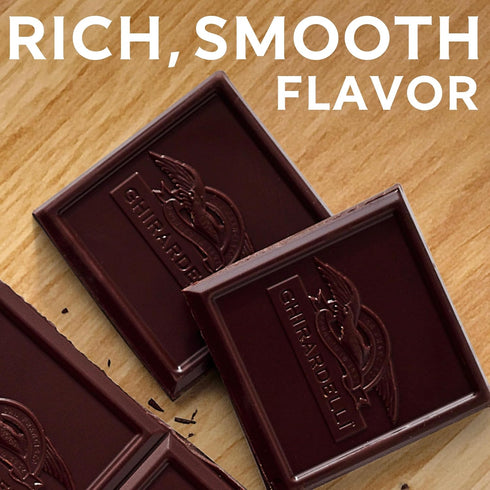 4 oz GHIRARDELLI Premium Semi-Sweet Chocolate Baking Bar, Smooth Baking Chocolate for Brownies, Fudge & Desserts