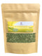 Organic dried lemon grass cut 1 oz (28 g) with stand up resealable pouch.