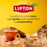 20 Lipton Lemon Ginger Tea Bags, caffeine free Tea, Refresh Fruit and Herbal Tea, Individually Wrapped, Tea Bags
