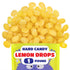 1 Pack Lemon Drops Hard Candy - Pound - Sanded Lemon Candy with Sweet and Tart Citrus Flavor - Old Fashioned Yellow