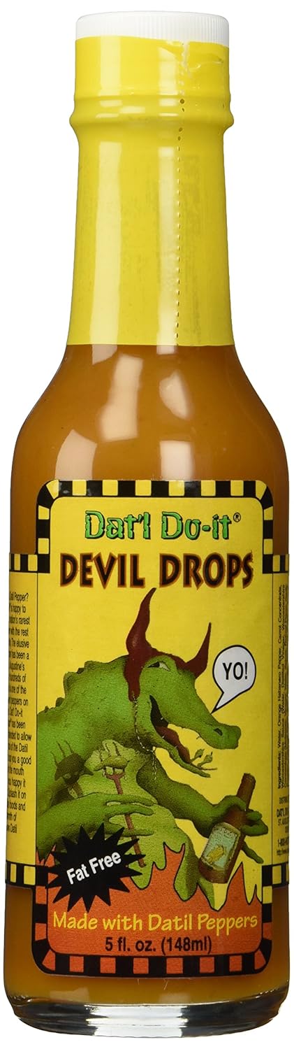 Dat'l Pepper Dat'l Do-It Devil Drops Hot Sauce