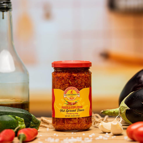 Hot Spread Sauce Miscela Esplosiva, TuttoCalabria, 10 OZ (285g), Minced Calabrian Chili & Vegetables
