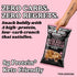 (4 Pack) Pork King Good Himalayan Pink Salt & Vinegar Pork Rinds (Chicharrones) Keto Friendly Snack