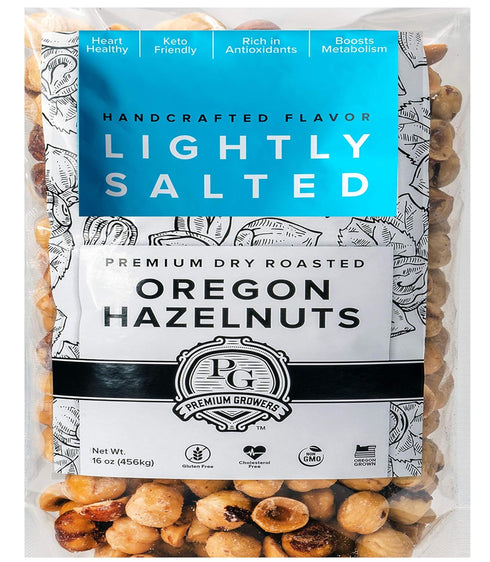 Oregon Farm To Table - Hazelnuts from Premium Growers - Dry Roasted