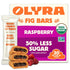 Olyra Raspberry Fig Bars, Organic Snacks, Healthy Snacks for Adults and Kids,