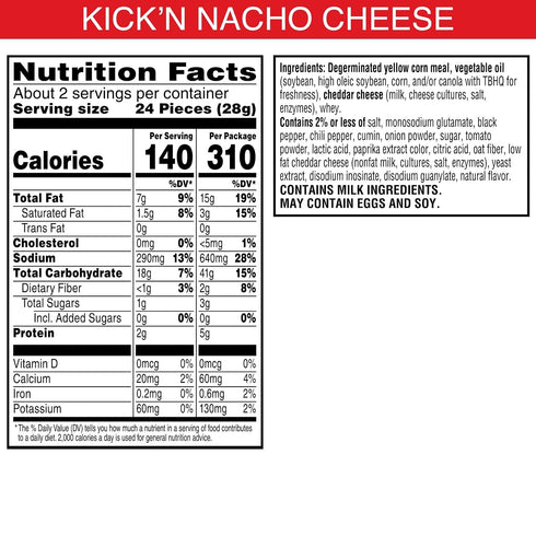 (6 Cheez-It Crunch Cheesy Baked Snacks, Lunch Snacks, Kick'n Nacho Cheese Pouches)