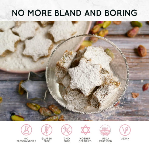 Momma 5oz Organic Cinnamon Sugar Dessert Spice - Sugar by Flavor Seed, Gluten Free Sweet Seasonings and Spices