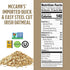 24 McCann's Irish Oatmeal, Quick & Easy Steel Cut Oats, Ounce