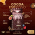 12 OZ Coffee Uplifts People Cocoa Espresso Whole Bean Coffee