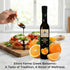 Pack Pack 2 Ellora Farms, Combo Fresh Orange and Peach Infused Balsamic Vinegar Crme, All-Natural, No- Additives