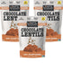 Lentil Telepathy Chocolate Crunchy Whole Lentil Snack, Rich Cocoa Flavor, OIL FREE,