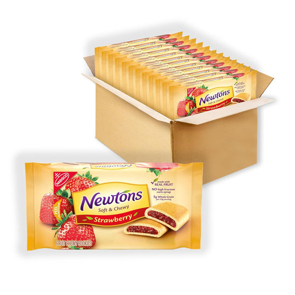 Fig Newtons Newtons Soft & Fruit Chewy Strawberry Cookies, (Strawberry Bars), 12 - 10