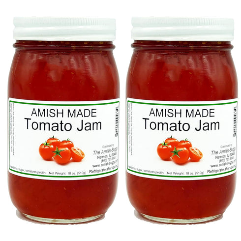 Arndts Fudgery DBA The Amish-Buggy Amish Tomato Jam - Two 18 Oz Jars