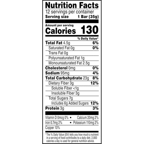 14.4 oz (Pack 6) Kashi, Chewy Granola Bars, Honey Almond Flax, Non-GMO Project Verified