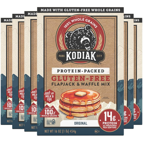 Kodiak Cakes Frontier Oat Gluten Free Protein Pancake and Waffle Mix, 16oz