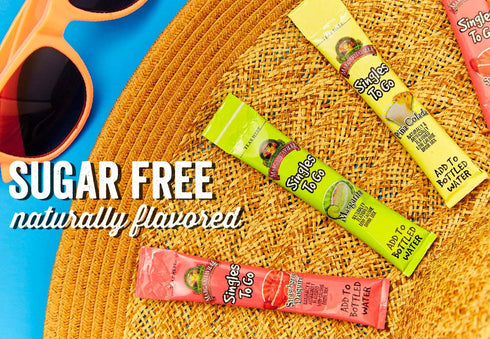 6 (Pack 2) Margaritaville Pia Colada Singles To Go Drink Mix, CT