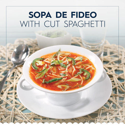 16 oz. (Pack 16) Barilla Fideo Cut Spaghetti Pasta, Box of - Non-GMO, Made with Durum Wheat Semolina - Kosher Certified