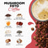 Vilorenz 100% Mushroom-Keto Coffee. NO AFTER TASTE. Organic Adaptogenic Mushrooms, Grass Fed Butter and MCT Oil