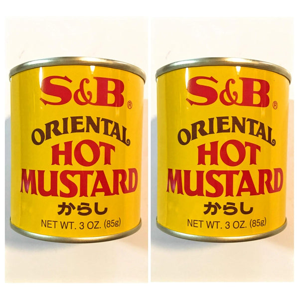 S&B S & B Oriental Hot Mustard 3 Oz(2 Pack)