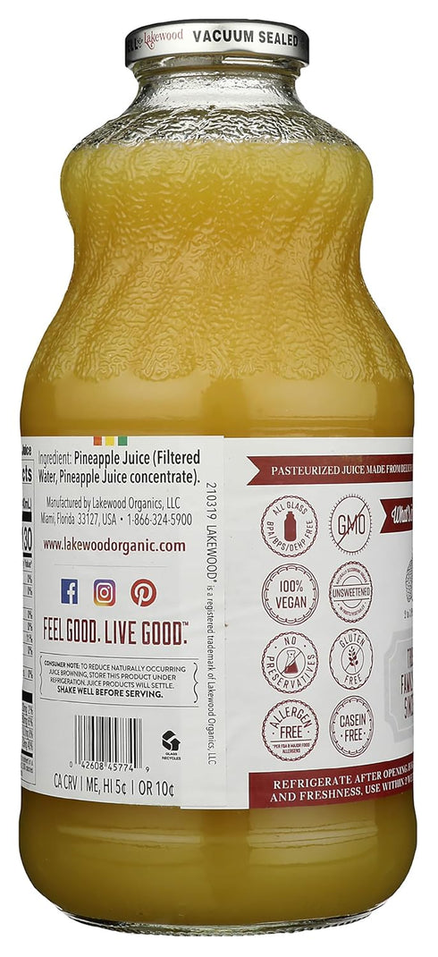 32 LAKEWOOD Pineapple Juice, FZ
