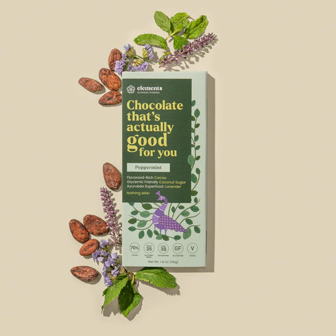 Pack 9 Elements Truffles Dark Chocolate Bar Combo of | Ayurvedic, Vegan & Gluten Free | No Refined Sugar & Artificial
